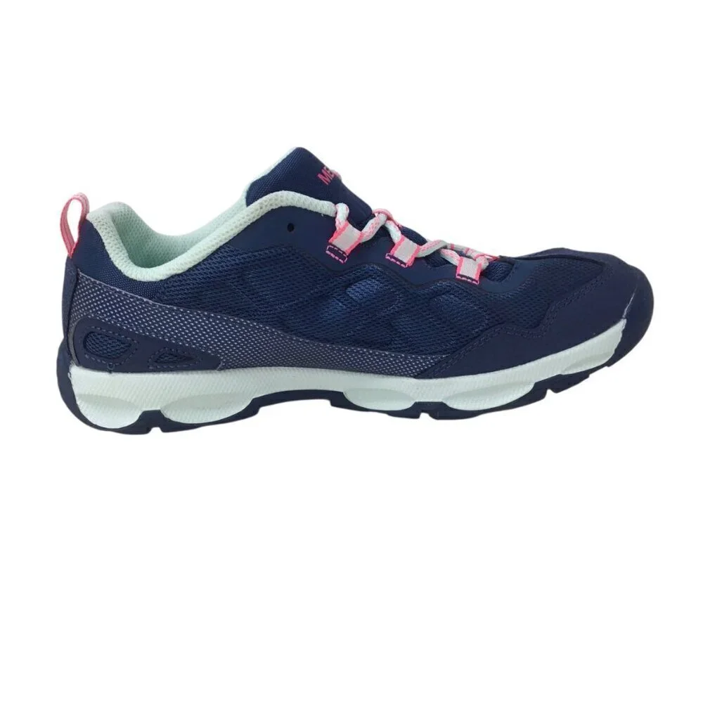 Merrell Chameleon Low 2.0 Youth Girls 5.5 M Blue Pink Sneakers MK161302